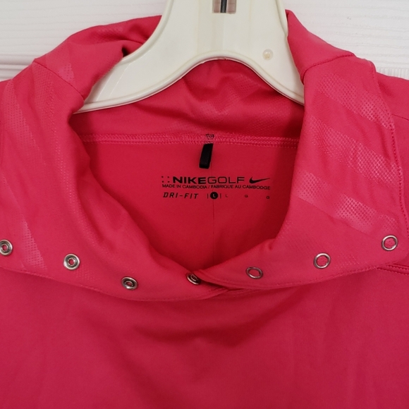 Pink Nike Longsleeve Golf Top - Picture 4 of 7
